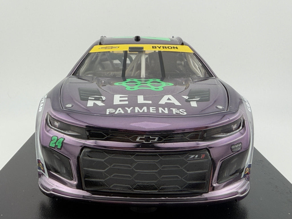 William Byron #24 Relay Payments 2023 Camaro ZL1 ELITE Color Chrome 1:24 1 of 24 DIN 16 - photo 9