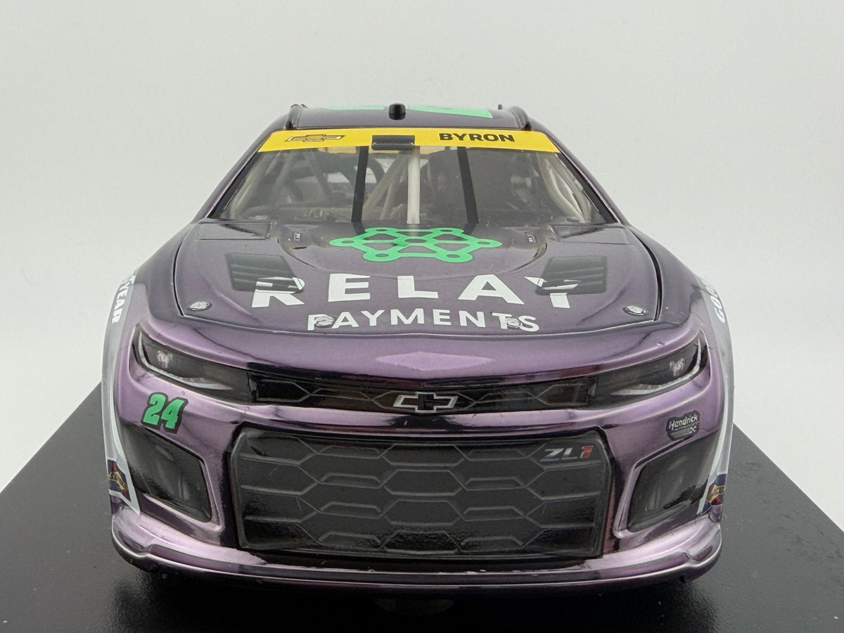 William Byron #24 Relay Payments 2023 Camaro ZL1 ELITE Color Chrome 1:24 1 of 24 DIN 16 - photo 9