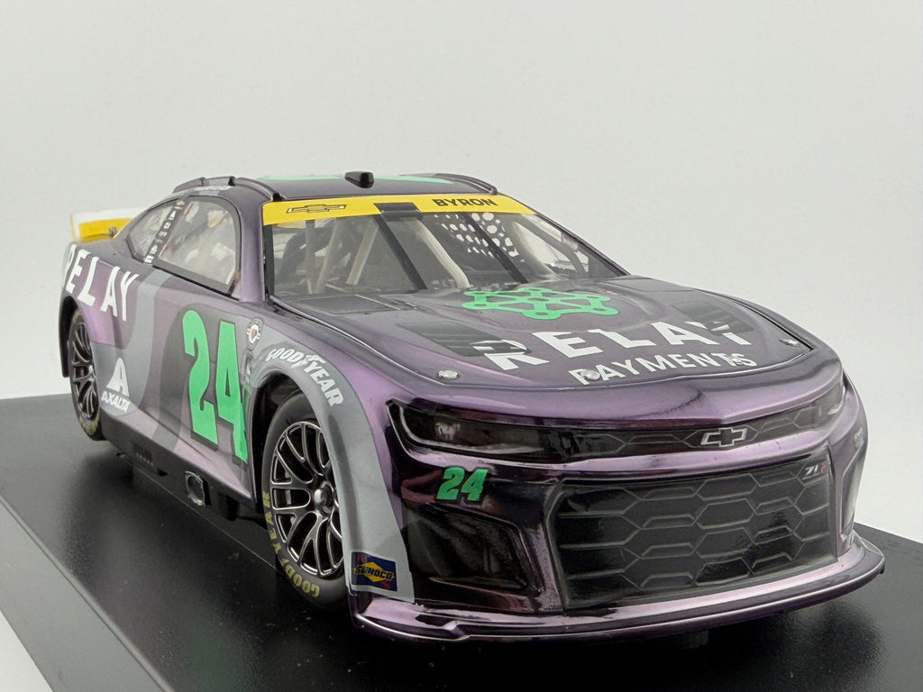 William Byron #24 Relay Payments 2023 Camaro ZL1 ELITE Color Chrome 1:24 1 of 24 DIN 16 - photo 10