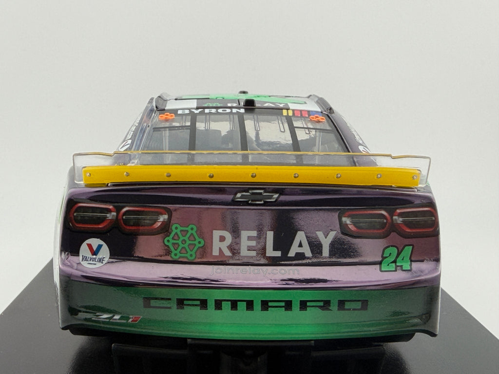 William Byron #24 Relay Payments 2023 Camaro ZL1 ELITE Color Chrome 1:24 1 of 24 DIN 16 - photo 12