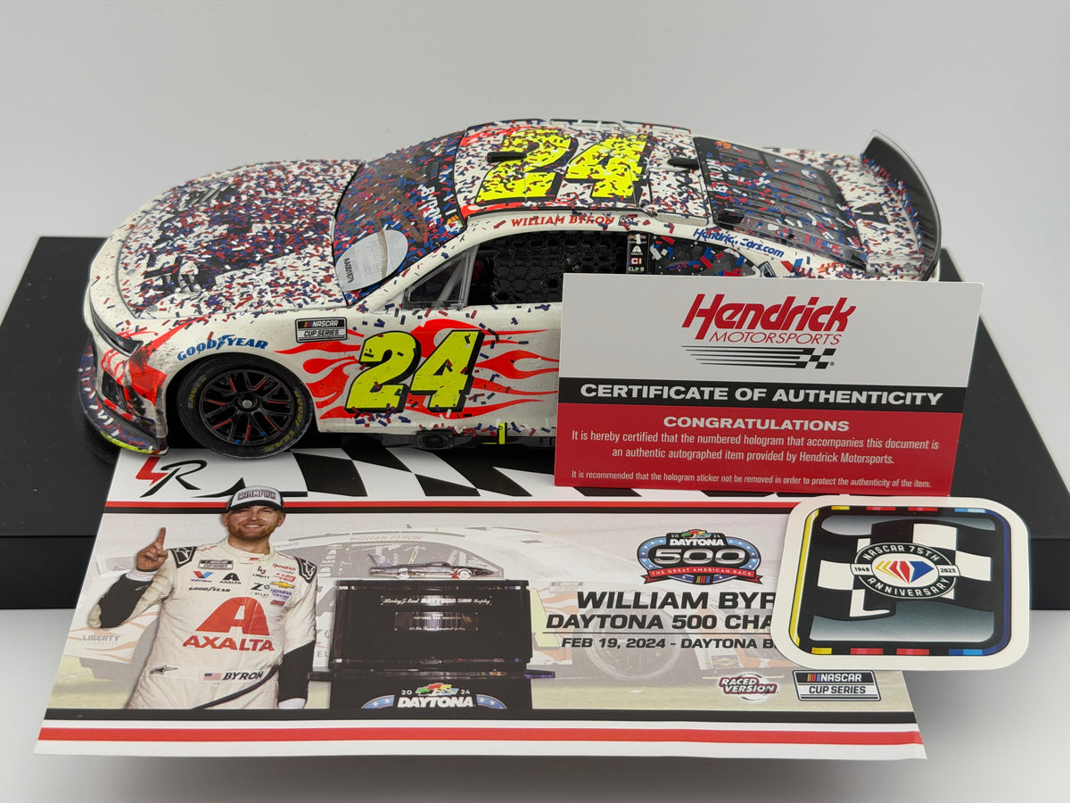 William Byron #24 Axalta 2024 Daytona 500 Win Candy Finish HMS Exclusive 1:24 1 of 72 - photo 2