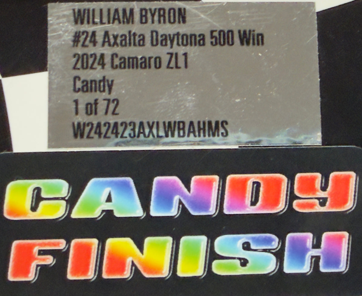William Byron #24 Axalta 2024 Daytona 500 Win Candy Finish HMS Exclusive 1:24 1 of 72 - photo 15